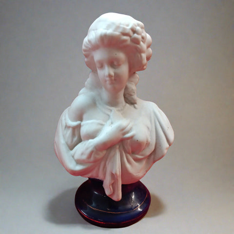 19 Century Styled Woman Bust Statue