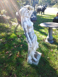 Marble Statue - Lady with An Eagle Statue