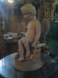 Poly-Resin - Colored Winged Cherub