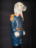 Horse Bridle Holder - "Dog In Blue Uniform"