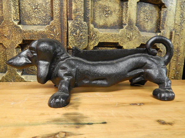 Cast store iron dachshund