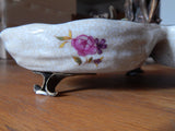 Sevres Porcelain - Pink Bowls French w/ Gilt Bronze Ormolu Lady