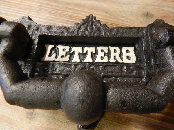 Door knocker -Cast Iron Letter Box – Jantiques LLC.