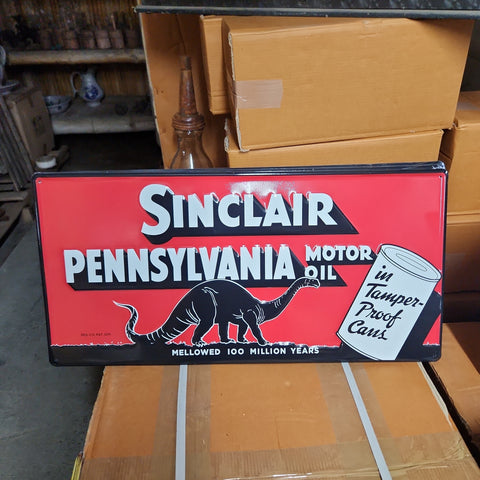Sinclair Pennsylvania Automotive Advertising Sign