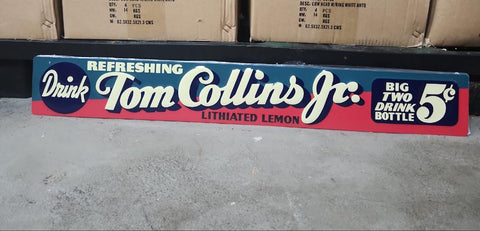 Tom collins jr automotive advertising sign