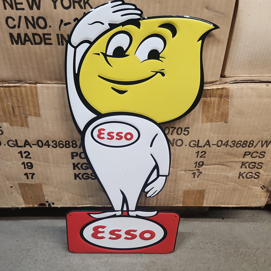 Esso boy automotive advertising sign