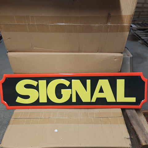 Signal Motor Oil Automotive Advertising Sign