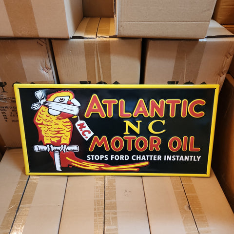 Atlantic NC automotive advertising sign