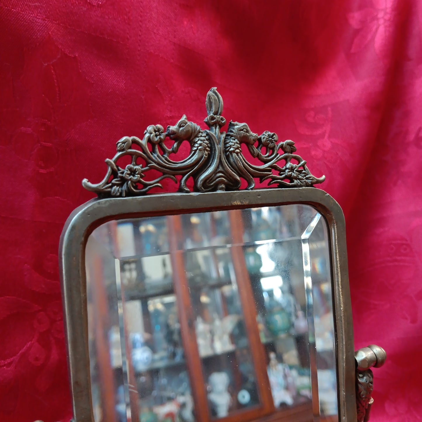 Bronze Mirror - Porcelain and Bronze Mirror