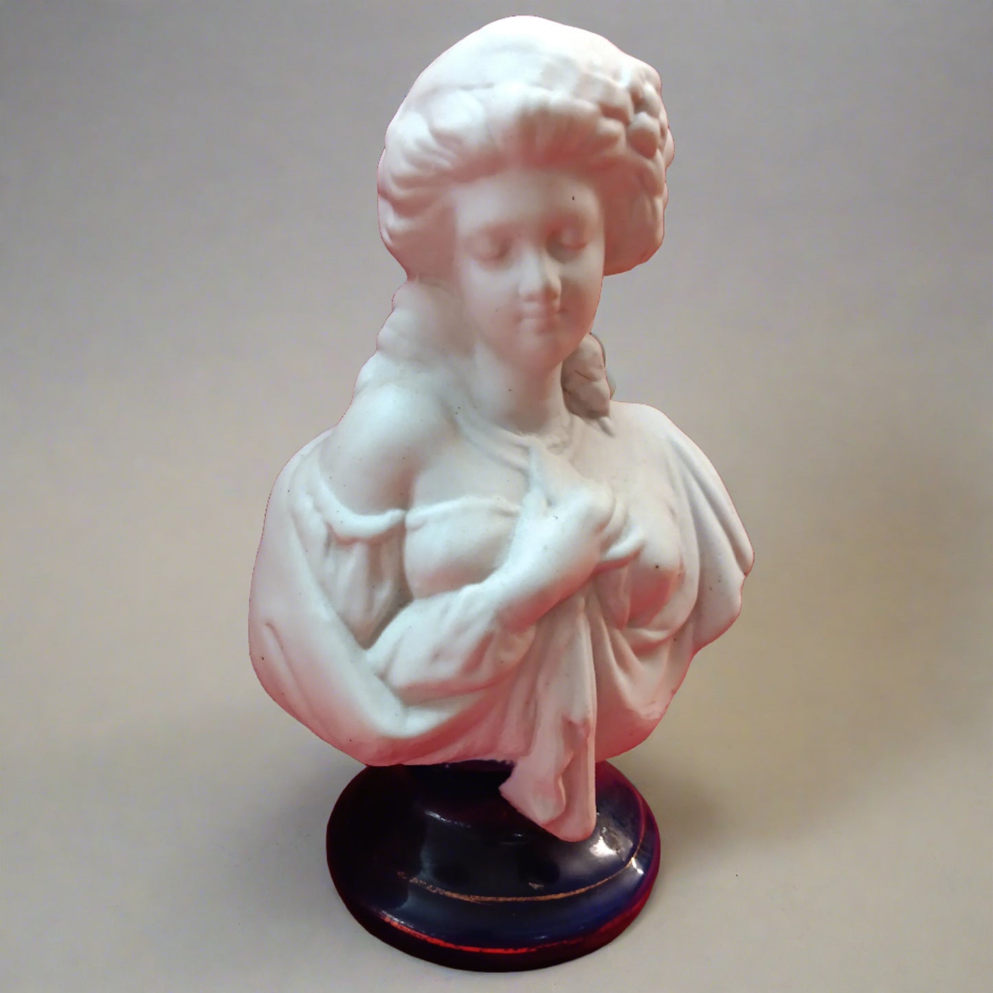 19 Century Styled Woman Bust Statue