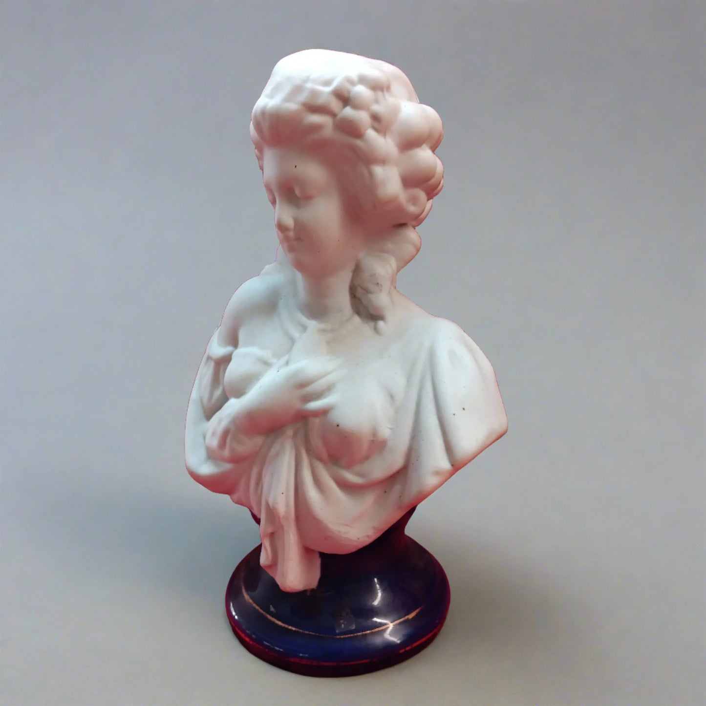 19 Century Styled Woman Bust Statue