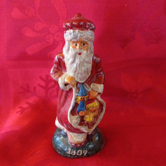 Lead Red Santa Claus 1807