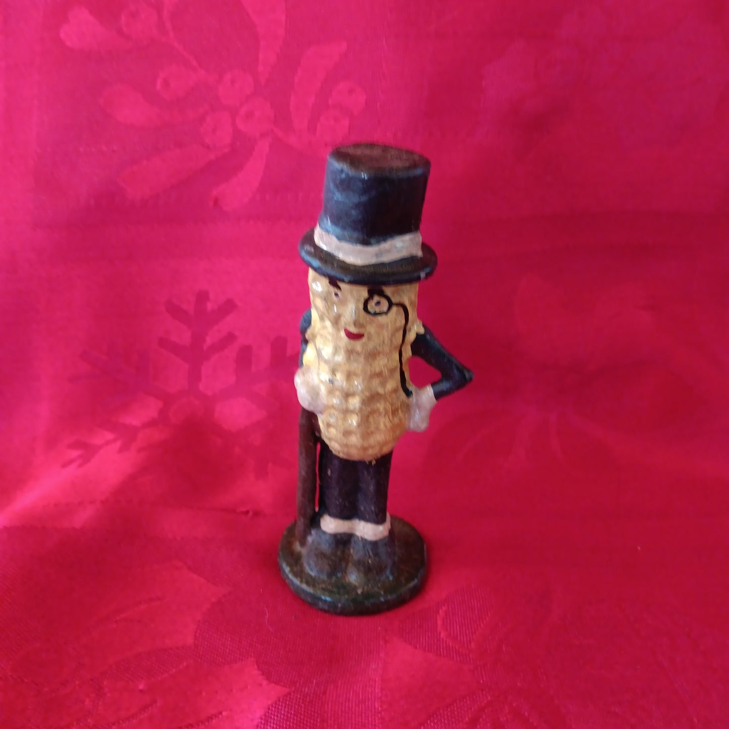 Lead Planter's Mr.Peanut Figure