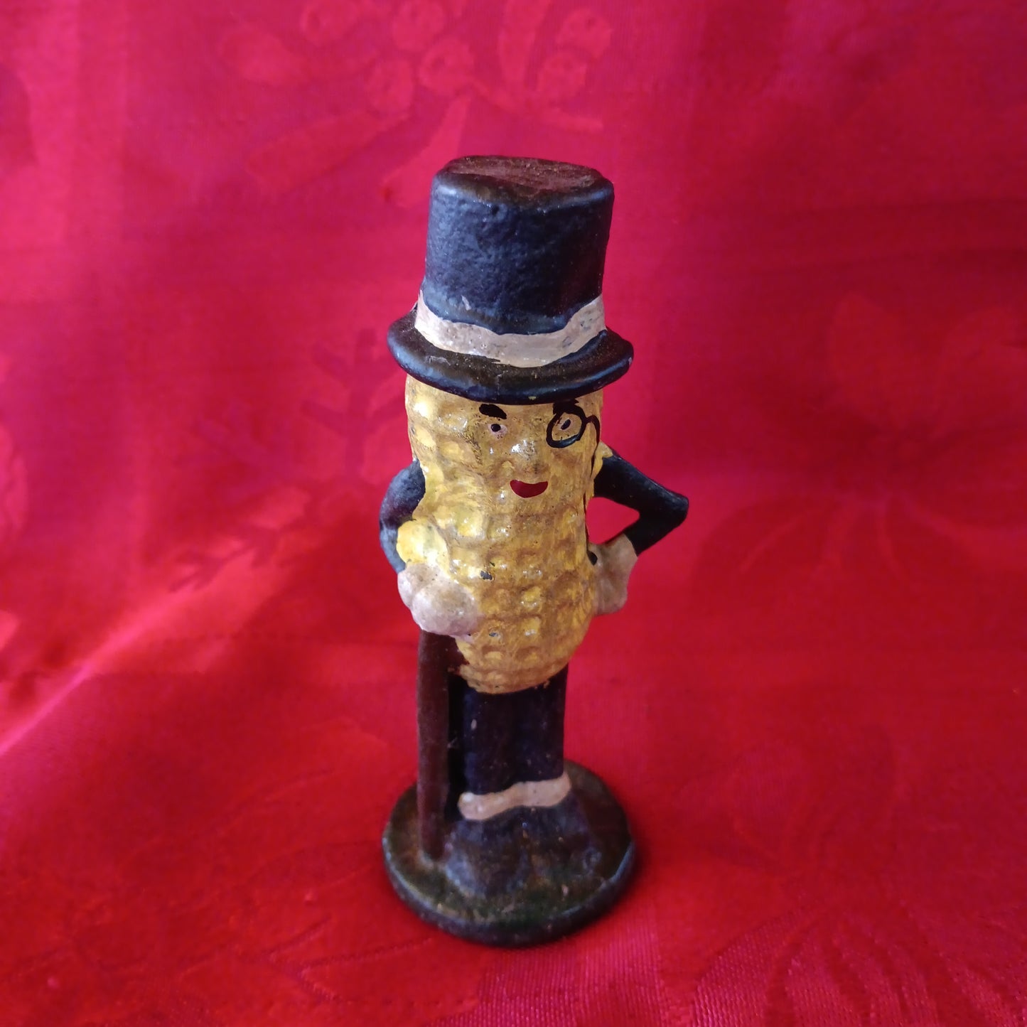 Lead Planter's Mr.Peanut Figure