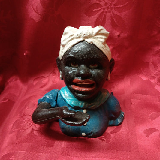 Cast Iron Mechanical Bank - Small Maid