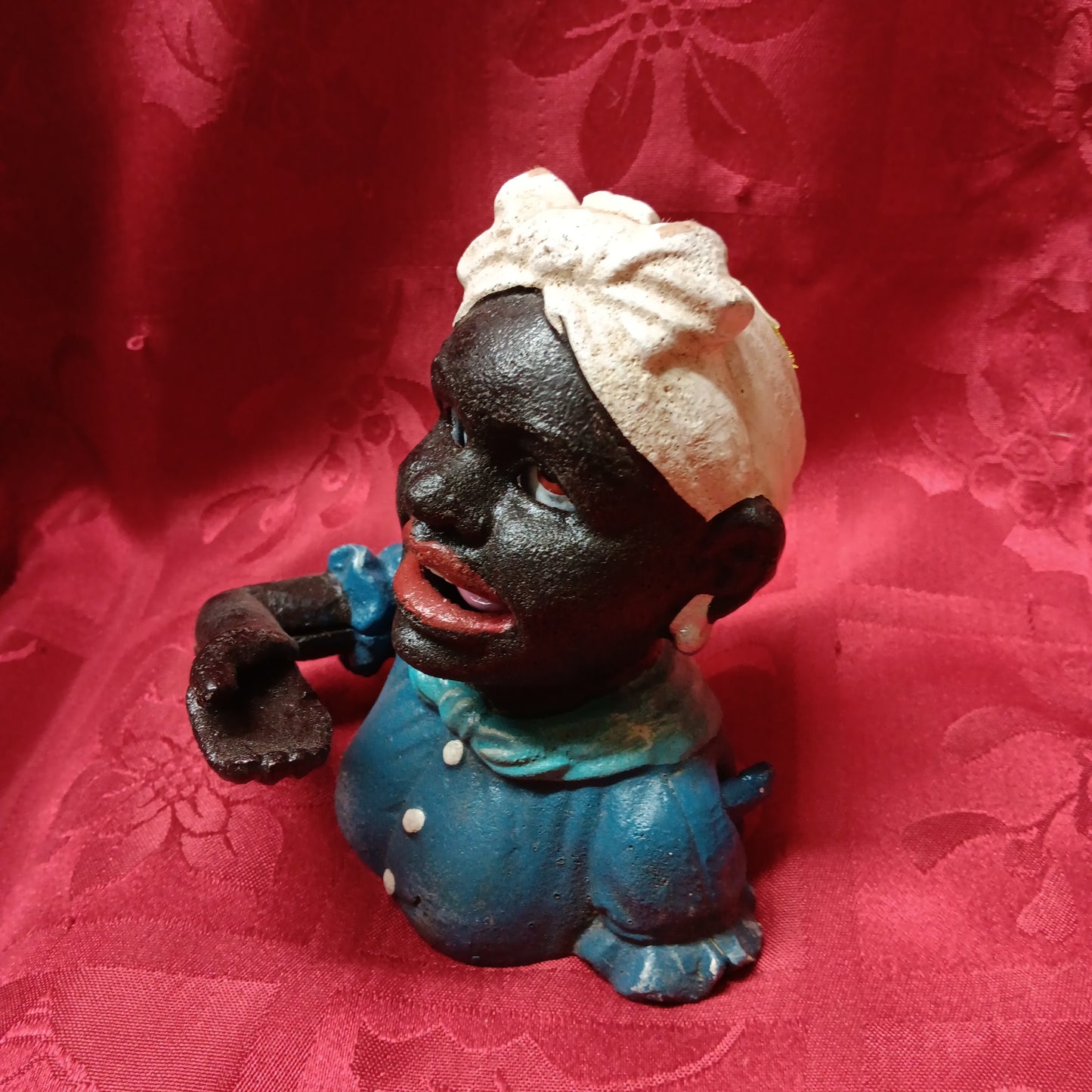 Cast Iron Mechanical Bank - Small Maid