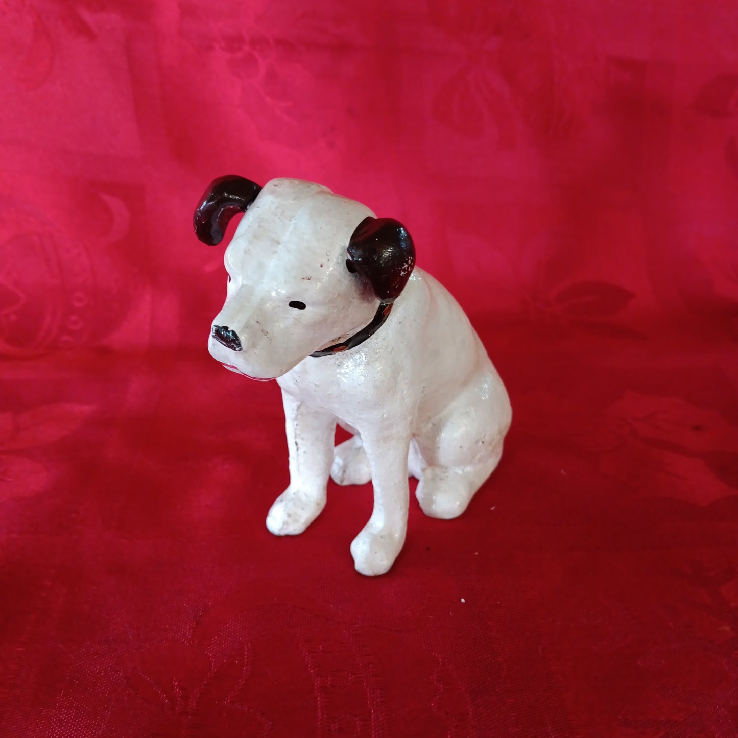 Cast Iron Bank - Mini RCA Nipper Dog Still