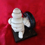 Michelin Figurine - Cast Iron Michelin Man Tire Guage Advertising Piece