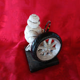 Michelin Figurine - Cast Iron Michelin Man Tire Guage Advertising Piece