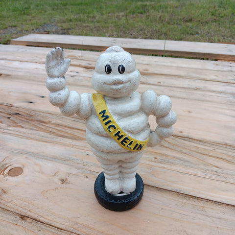 Michelin Man Standing Tire Base Penny Bank