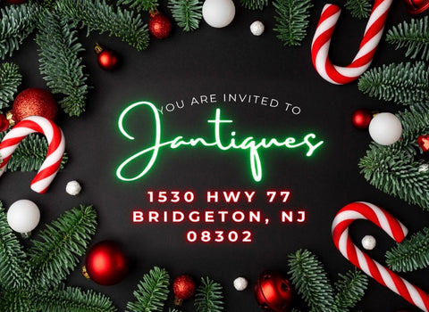 A Jantiques Christmas Gift Card