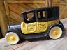 Cast Iron Figurine - Yellow Cab Toy