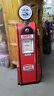 Tin Cabinet - AMPOL Vintage Gas Pump Clock-Jantiques LLC.