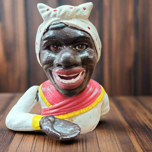 Cast Iron Mechanical Bank - Aunt Jemima