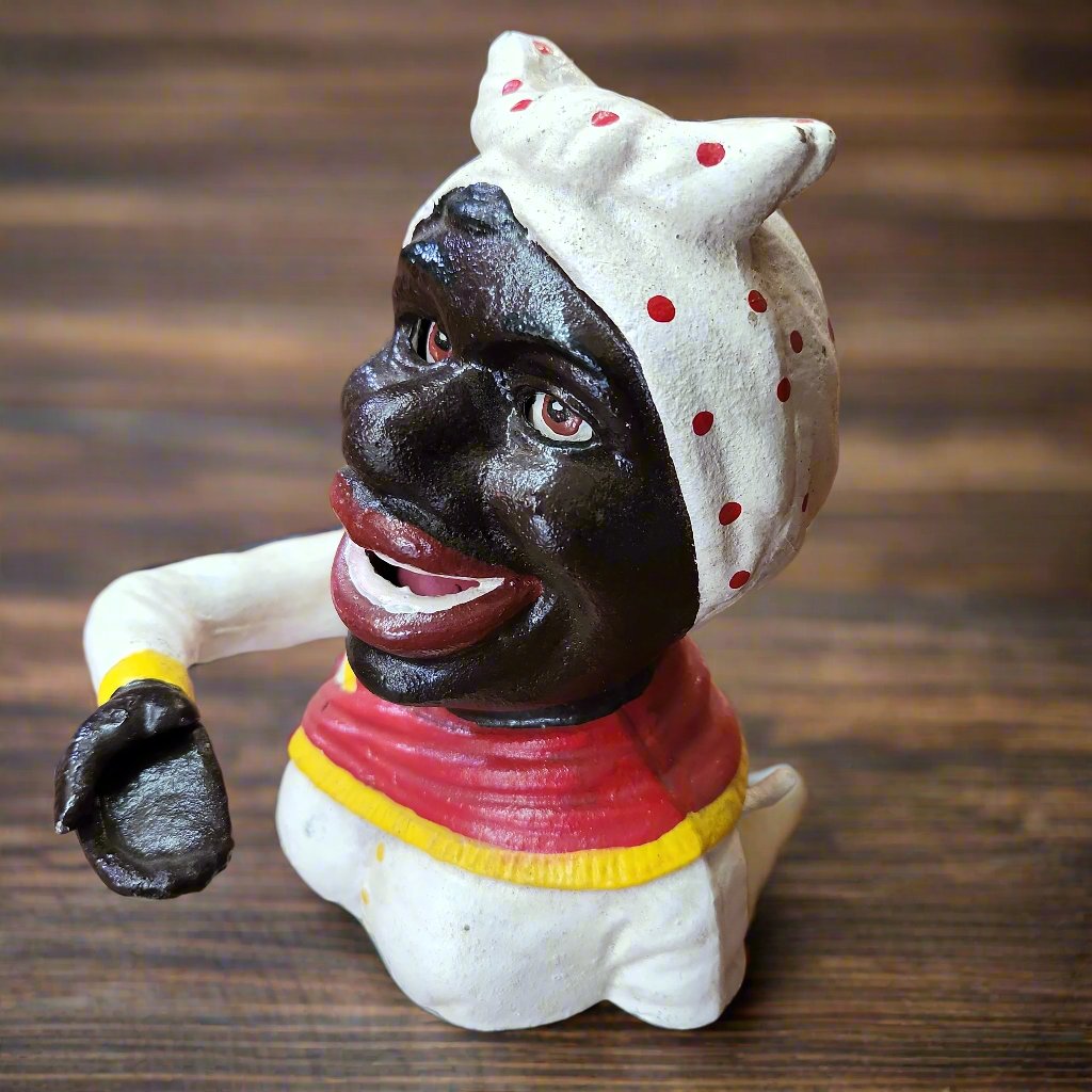 Cast Iron Mechanical Bank - Aunt Jemima