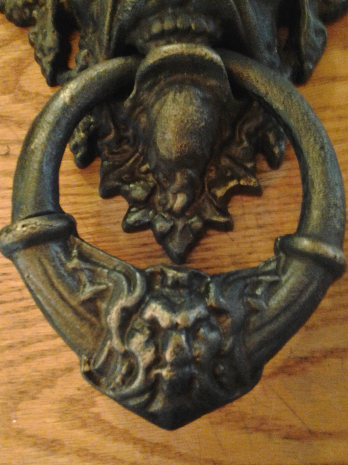 Door Knocker -Cast Iron  Heavy Neptune Poseidon Man God