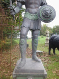 Bronze Statue - Pair Roman Warrior