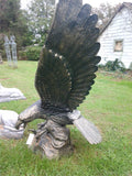 Cast Iron Statue - Iron Eagle
