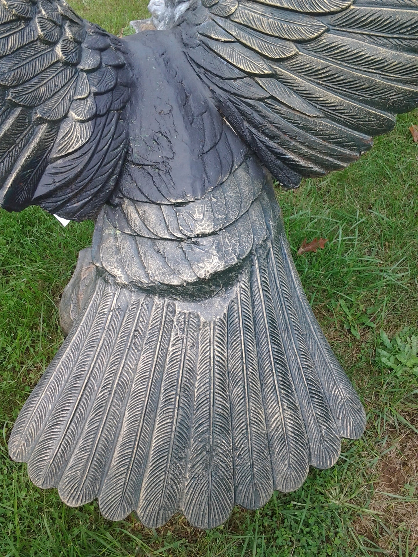 Cast Iron Statue - Iron Eagle