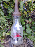 Oil Bottle - Gargoyle Mobile Oil w/ Lid Cap