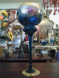 Moser Glass - 3 Piece Set Cobalt Blue w/ Gilded