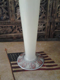 Moser Glass - Pair of Cream White Vase Shape