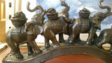 Bronze Figurine - 5 Elephant on Dollars Bridge