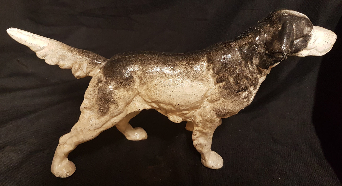 Cast Iron Doorstop - Pointer Tail Dog