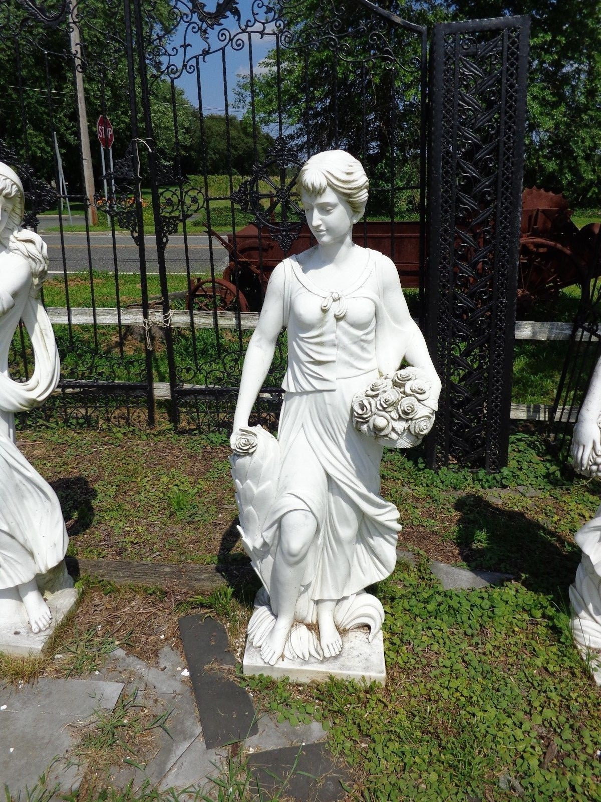 Marble Statue - Life Size Hand Carved Four Seasons Marble Statue