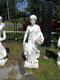 Marble Statue - Life Size Hand Carved Four Seasons Marble Statue