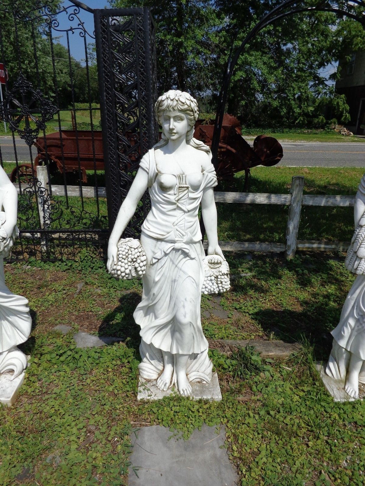 Marble Statue - Life Size Hand Carved Four Seasons Marble Statue