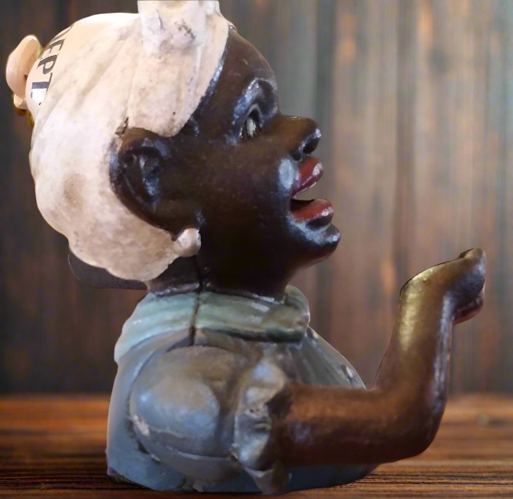 Cast Iron Mechanical Bank - Maid