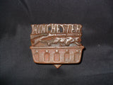Winchester Matchbox Holder Cast Iron Vintage Style