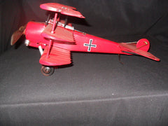 Red baron toy store plane