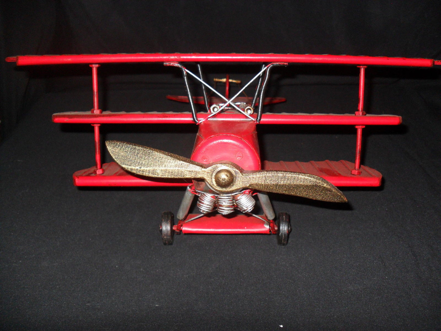 Vintage Toys - German Fokker Tri-Wing "Red Baron" Airplane