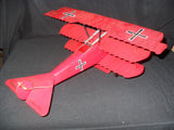 Vintage Toys - German Fokker Tri-Wing "Red Baron" Airplane