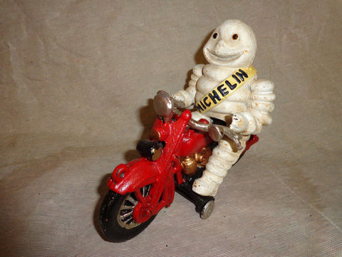 2x8 Bibendum Michelin Man Collectible Doll +LED Ads Tire Decorate Welcome  Hi