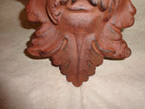 Cast Iron - Gothic Face Hanging Decor / Wall Art