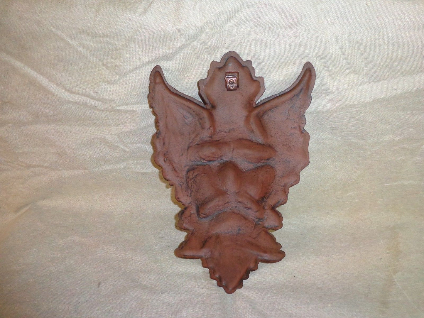 Cast Iron - Gothic Face Hanging Decor / Wall Art