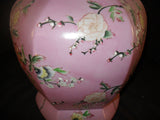 Porcelain - Urn Floral Painted Covered Urn